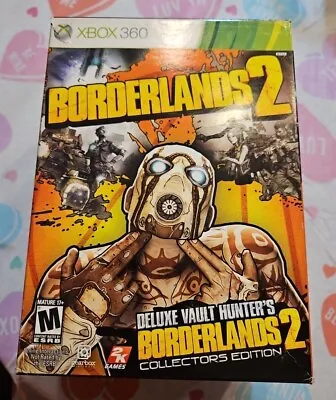 Borderlands 2: Deluxe Vault Hunter's Collectors Edition Xbox 360 - NO GAME/CODES • $35