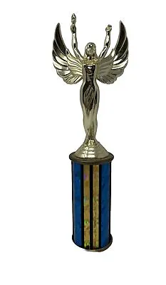 Winged Angel Goddess Of Victory Trophy Plastic Topper + Marble Bottom 10  Vgt • $19.99