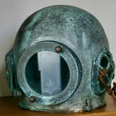 TOA Deep Sea Diving Divers Helmet Japanese Vintage Brass Deep Scuba Rare • $577.50