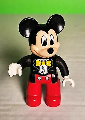 LEGO Duplo Mickey Mouse Suit Black Bowtie Yellow Figure BIRTHDAY PARADE #10597 • $7.95