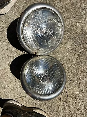 Vintage Antique 1920s 1930s 1940s 1950s Bullet Headlights Head Lights Pair • $50