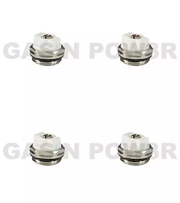 X4 Manual Radiator AIR Vent Bleed Plug Valve 1/2  BSP HIGH Quality QUAD PACK • £4.29