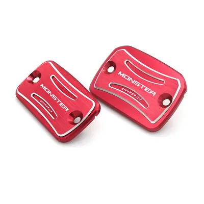 Brake Clutch Fluid Reservoir Cover For DUCATI MONSTER 796 695 696 659 Motor Cap • $22.99