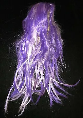 MONSTER HIGH Girls LONG HAIR PURPLE WIG HALLOWEEN COSTUME ACCESSORY ONE SIZE • $5.56