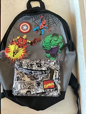 Marvel Comics Kids Backpack Marks And Spencer • £6.99