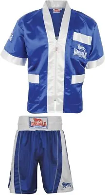 Lonsdale Boxing Shorts Or Seconds / Cornerman Jacket Blue/White New • £12.99