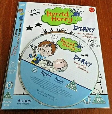 Horrid Henry's Diary DVD • £1.75