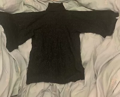 £10 • Buy Vintage Topshop Kimono Sleeve Jumper In Bottle Green. Size 10