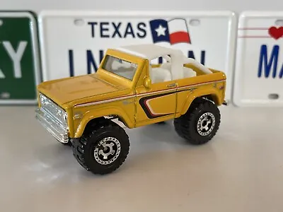 72 FORD BRONCO  4x4 MATCHBOX   1/64 DIECAST LOOSE NEW • $9.99