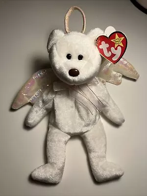 £449 • Buy Ty Beanie Baby Halo Bear 1998 RARE With Brown Nose