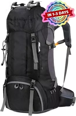 Mochila De Viaje Tactica 60L Exteriores Para Hombre Bolsa De Senderismo Acampar • $95.90