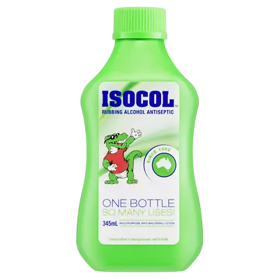 Isocol - Rubbing Alcohol Antiseptic One Bottle So Many Uses 345ml • $22.95