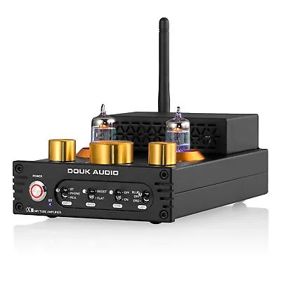 $139.99 • Buy HiFi 5654 Vacuum Tube Amplifier Bluetooth 5.0 Stereo Amp Phono Amp For Turntable