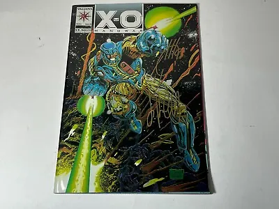 X-o: Manowar # 0 - Valiant Comics Signed Joe Quesada-jimmy Palmiotti • £29.97