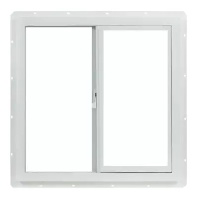 Single Slider Window Left-Hand Vinyl Dual Pane Insulated Glass Screen 23.5 In. • $110.55