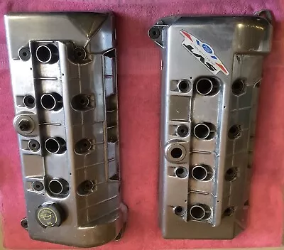 1996 1997 1998 Ford Mustang Cobra DOHC Valve Cover Set Covers LH RH OEM 96 97 98 • $400