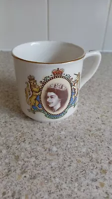 Commemorative Queen Elizabeth II Coronation June 2nd 1953 Cup/Mug • £6.99