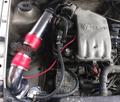 Red For 1993-1998 Volkswagen Golf Jetta Cabrio 2.0L L4 Cold Air Intake Kit • $55.25