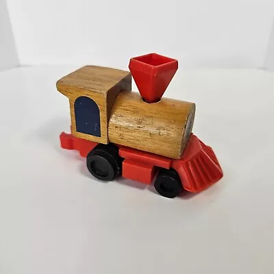 Vintage Mattel 1972 Putt Putt Railroad Wooden Train Engine • $4