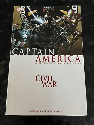 CIVIL WAR: CAPTAIN AMERICA (2007)  TPB Graphic Novel Marvel • $5