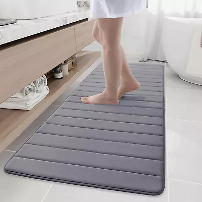 Memory Foam Bath Mat Rug 70  X 24  Ultra Soft And Non-Slip Bathroom Rugs Wate • $76.54