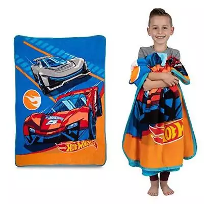 Franco Kids Bedding Super Soft Micro Raschel Throw 46 In X 60 In Hot Wheels • $25.99