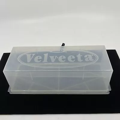 Vintage Original KRAFT VELVEETA Large Logo 2 Lb. Cheese Storage Container! USA • $8.99