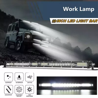 Car Single Row Super Lighting LED Light Bar LED Work Light Bar 150W OffRoad Lamp • $39.60