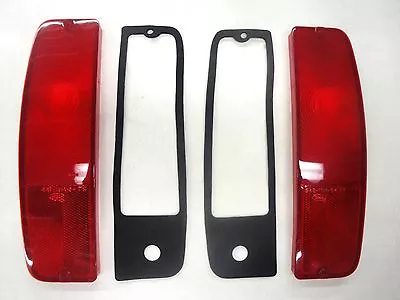 64 65 66 1964 1965 1966 FORD TRUCK F100 F250 TAILLIGHT LENS & GASKET FoMoCo* • $39.90