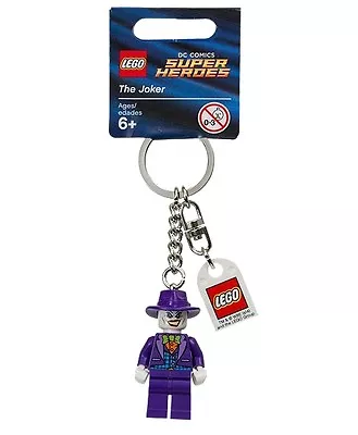 Lego DC Comics Super Heroes The Joker Minifigure Key Chain Keychain Xmas Gift • $37.99