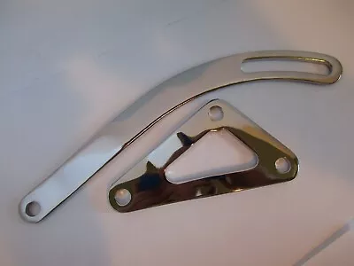 Fits Small Block Mopar Chrome Alternator Bracket 318 340 360 Chrysler  #9456    • $18.95