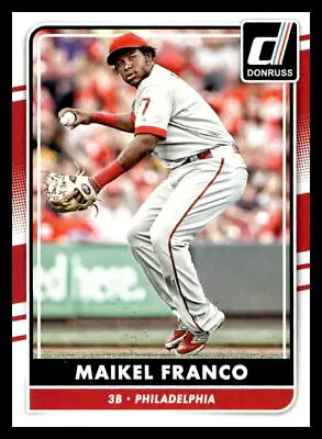 2016 Donruss #159 Maikel Franco   Philadelphia Phillies • $1.50