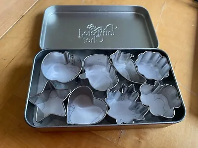 The Pampered Chef Creative 8 Cutters Metal In Box - Used • £5