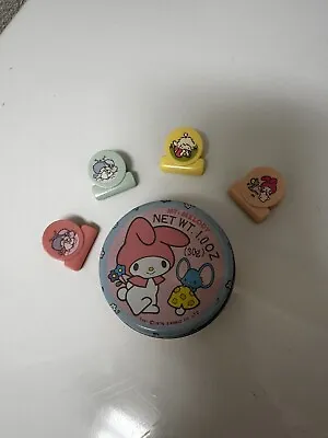 Vintage Sanrio My Melody Candy Dish And Clips 1976 1977 • $40