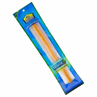 1 Pack ORGANIC Natural Toothstick MISWAK 8” MEDIUM Stick Peelu Fresh Moist • £1.99