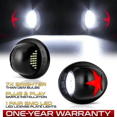 [PATRIOT STAR] Full LED License Plate Light Pair For Ford Bronco Ranger Explorer • $11.69