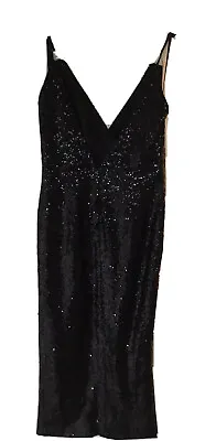 $90 • Buy Cocktail Designer Sequinned Dress, Special Occasion, Size 14, Low Back. 