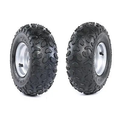 145/70-6'' 145x70-6 Tires Wheel With Rim Go Cart Gokart Quad ATV Mini Bike Motor • $99.99