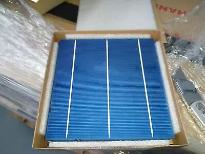 100 Pcs Solar Cell Poly Cell 6x6 Polycrystalline 4.23w 17.6% DIY Panel 3BB • $68.38