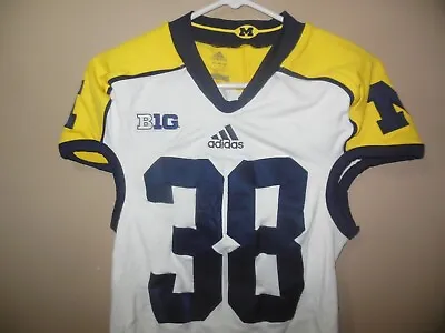 Michigan Wolverines 2011 Game Used Football Jersey • $189