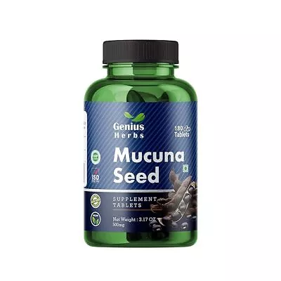 Mucuna Pruriens Tablets 500 Mg Tablets Velvet Beans/Mood And Motivation Support • $16.60