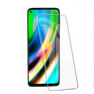 For Motorola Moto G 5G G9 Edge Plus Play Pure Tempered Glass Screen Protector • $6.56