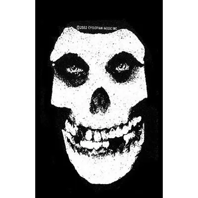 Misfits - Skull Face - Woven Sew On Patch • £3.99