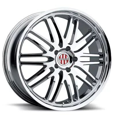 19 Inch 19x11 VICTOR LEMANS CHROME Wheel Rim 5x130 +52 • $624