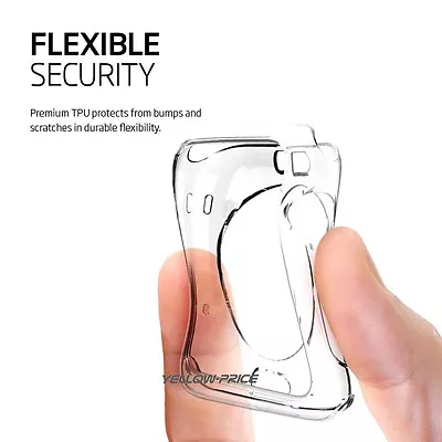 [Anti-Scratch][Full Body Protective]Flexible TPU Rubber Case+Film Apple Watch 42 • $14.58