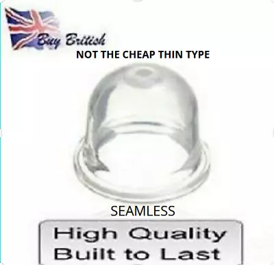 £4.97 • Buy 22mm Primer Bulb McCulloch SEAMLESS Petrol Strimmer Chainaws Blowers FREE Post