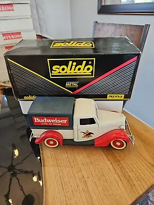 Solido Budweiser 1934 Ford V8 Truck Prestige Series 1/19 Opened • $11.97