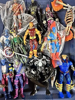 Marvel Legends Figure Lot Venom Space Knight Yondu Vengeance Deathlok Gotg • $89.99