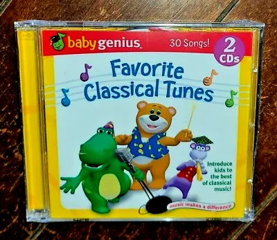 Baby Genius: Favorite Classical Tunes By Various Artists (2-CD 2007) • $8.64