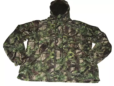 Cabela's Dry Plus Men's Konifer Seclusions 3D Camo Hooded Jacket Large • $39.95